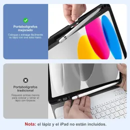 Vobafe Teclado for iPad 10 Generación 2022/11 Gene