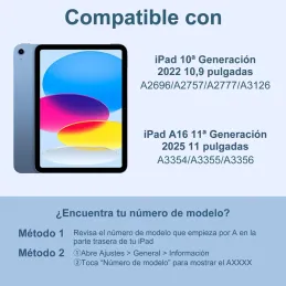 Vobafe Teclado for iPad 10 Generación 2022/11 Gene