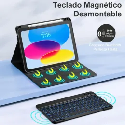 Vobafe Teclado for iPad 10 Generación 2022/11 Gene