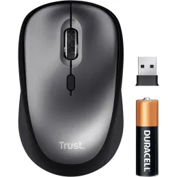 Trust Ratón Inalámbrico Silencioso con Batería