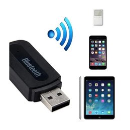 Receptor de música inalámbrico USB Bluetooth blanco