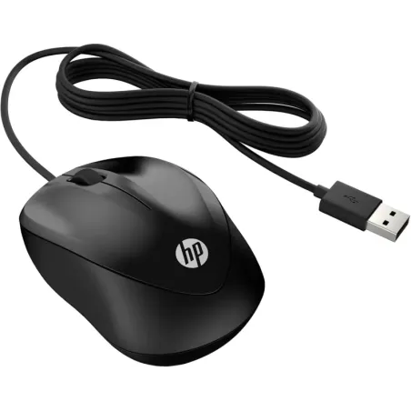 HP 1000 - Ratón con Cable (1200 PPP, 2 Botones y R