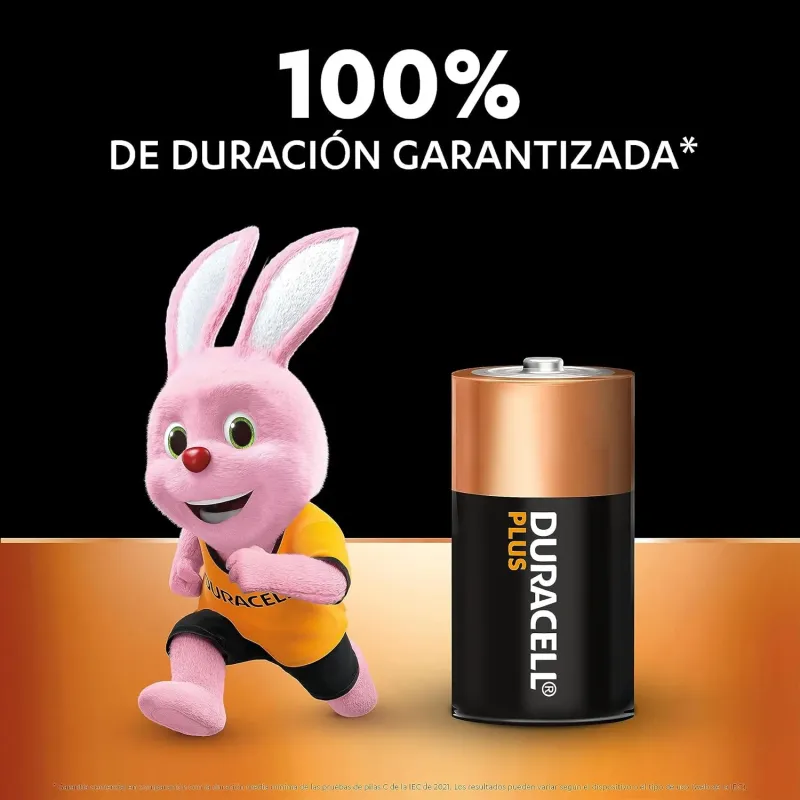 Duracell Plus  6 pilas alcalinas LR14/MN1400 1.5V