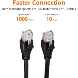 Amazon Basics Cable de Red Ethernet con Conectore