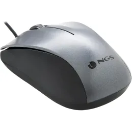 NGS Crew - Ratón Óptico 1200dpi con Cable USB