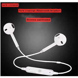 Auricular Bluetooth binaural inalámbrico de deporte estéreo resistente al agua micrófono de reducción de ruido