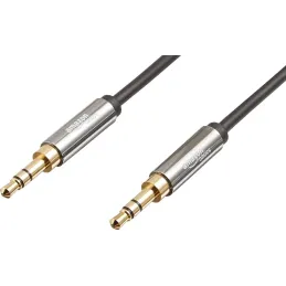 2 Cables de audio estéreo 3,5 mm macho 1.2 m