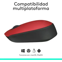 Logitech M171 Ratón inalámbrico para PC, Mac, port
