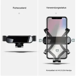 Soporte del teléfono del Coche Compatible con 2015-2018 Mercedes c klasse w205 GLC