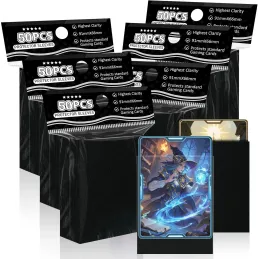 Fundas negras para tarjetas MTG, paquete de 300 fu