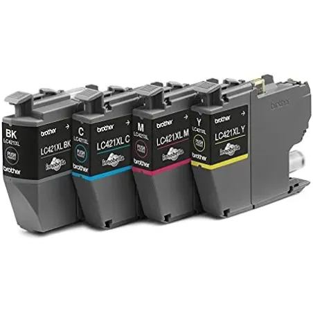 Brother LC421XLVAL Pack de 4 colores de cartuchos