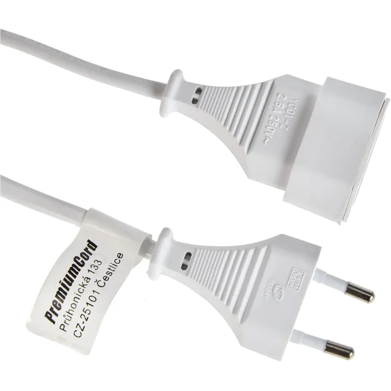 Cable de Extensión con Enchufe Europeo