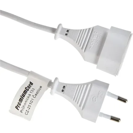 Cable de Extensión con Enchufe Europeo