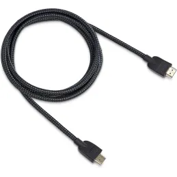 Cable HDMI trenzado - 1.8 m, Negro