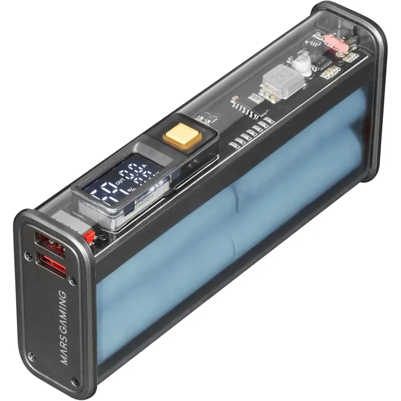 Mars Gaming MPK-20K, Power Bank 22.5W, Baterías Sa