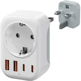 Bigfish Adaptador Enchufe UK Ingles Irlanda Tipo G