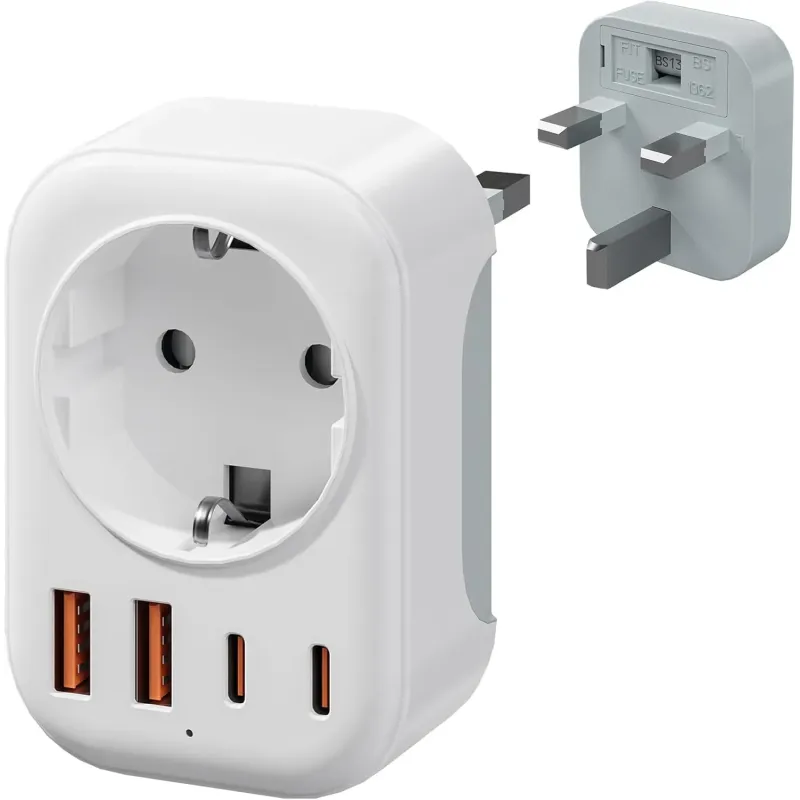 Bigfish Adaptador Enchufe UK Ingles Irlanda Tipo G