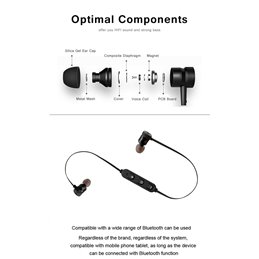 Auriculares inalambricos con bluetooth