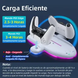 Wigearss PS5 Slim Soporte Vertical Ventiladores de