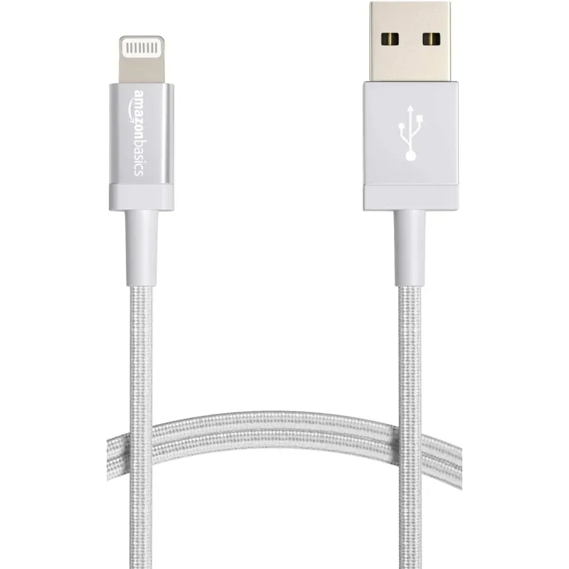 Cable USB-A a Lightning de nailon trenzado