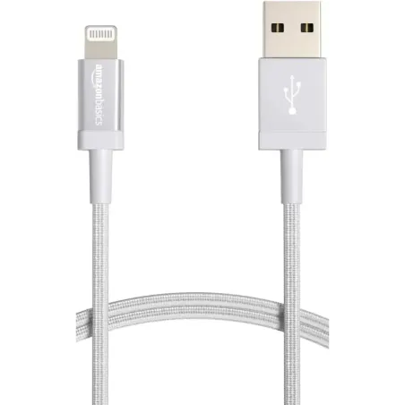 Cable USB-A a Lightning de nailon trenzado