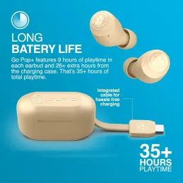 JLab Go Air Pop+ Auriculares Inalambricos Bluetooth