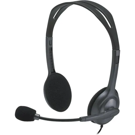 Logitech H111 Auriculares con Cable, Sonido Estére