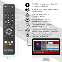 Mando a Distancia Universal Smart, programable con