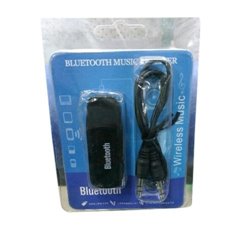 Receptor de música inalámbrico USB Bluetooth blanco