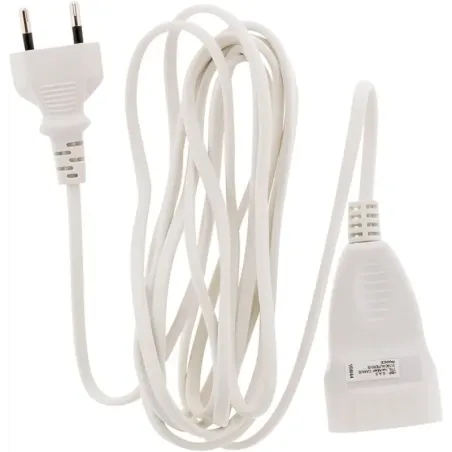 Zenitech - Alargador Eléctrico 6A - Cable HO3VVH2F