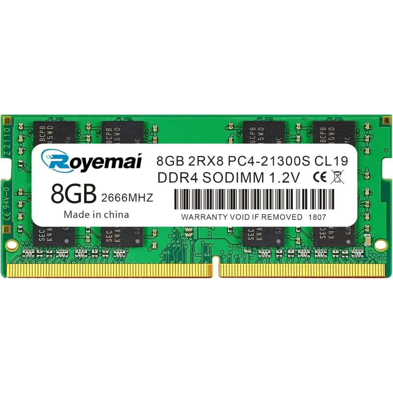 Memoria RAM de 8 GB, DDR4, PC4-21300U