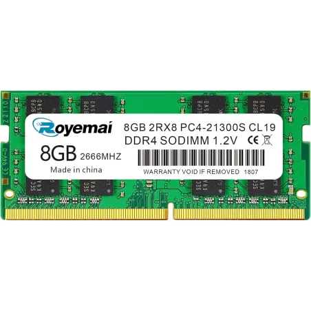 Memoria RAM de 8 GB, DDR4, PC4-21300U