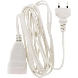 Zenitech - Alargador Eléctrico 6A - Cable HO3VVH2F