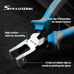 Juego de 2 alicates para Romper Cristales