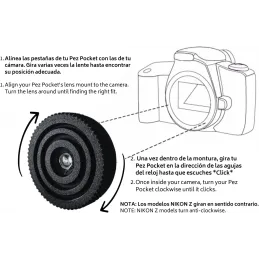 Objetivo Retro 35mm f/10 Infinity Focus para Cámar