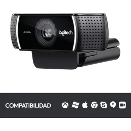 Logitech C922 Pro Stream, Cámara Web para streaming