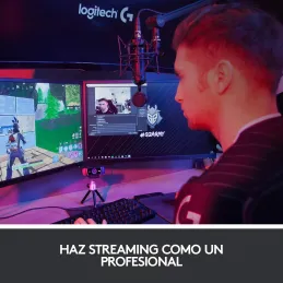 Logitech C922 Pro Stream, Cámara Web para streaming