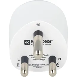 Skross 1.500201-E adaptador de enchufe eléctrico T