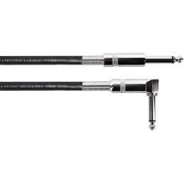 Cable Guitarra jack 3 m recto/angular