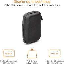 Funda de Disco Duro, 15.1 x 10.8 x 4.2 cm,