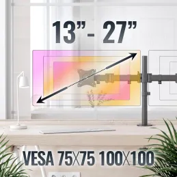 RICOO Soporte Monitor Mesa 15-27" Pulgadas (38-69c