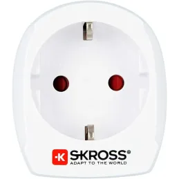 Skross 1.500201-E adaptador de enchufe eléctrico T