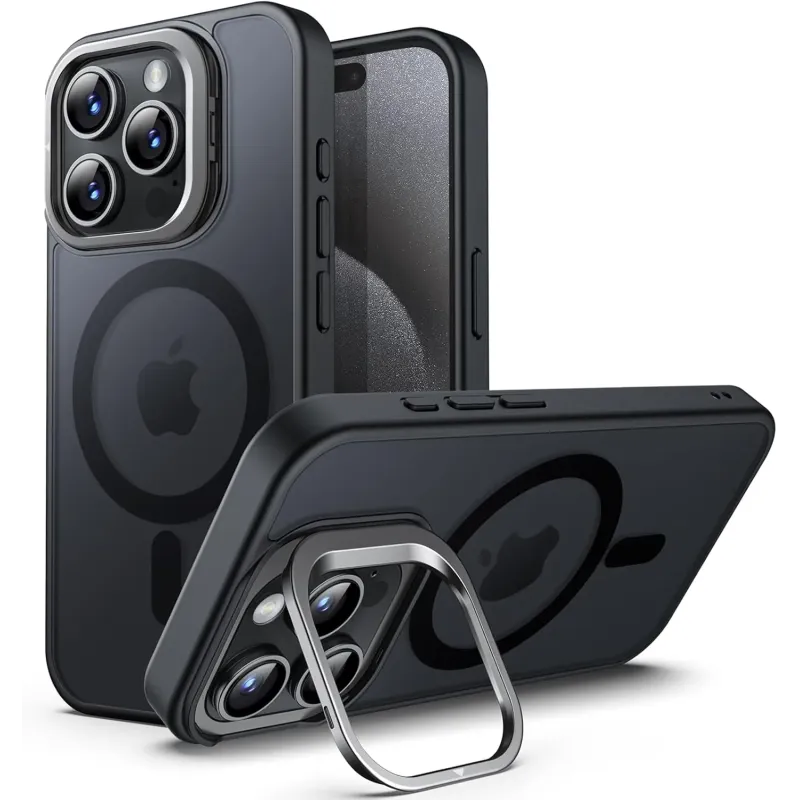Funda Kickstand para iPhone 15 Pro MAX 6,7 Pulgada