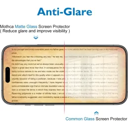 Protector Pantalla Mate para iPhone 16/ iPhone 15