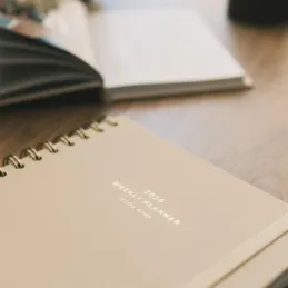 Kokonote Agenda 2026 Semana Vista A5 Misty Gray