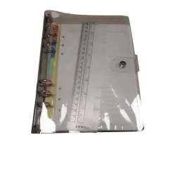 Organizador, carpeta con anillas transparente