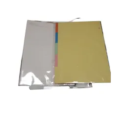 Organizador, carpeta con anillas transparente