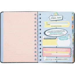 Mr. Wonderful - Agenda Wonder pequeña 2025 Semanal