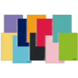 Liderpapel Cuaderno espiral liderpapel Pack 4