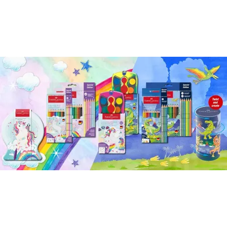 FABER-CASTELL 110922 - Estuche de lápices de color